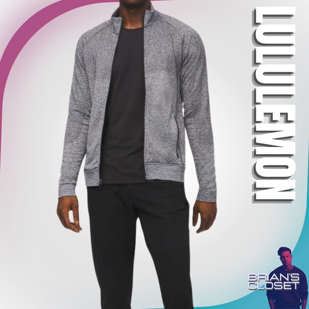 LULULEMON Men's Engineered Warmth Jacket in Vapor/Gull Grey/Black - XL - Picture 2 of 16